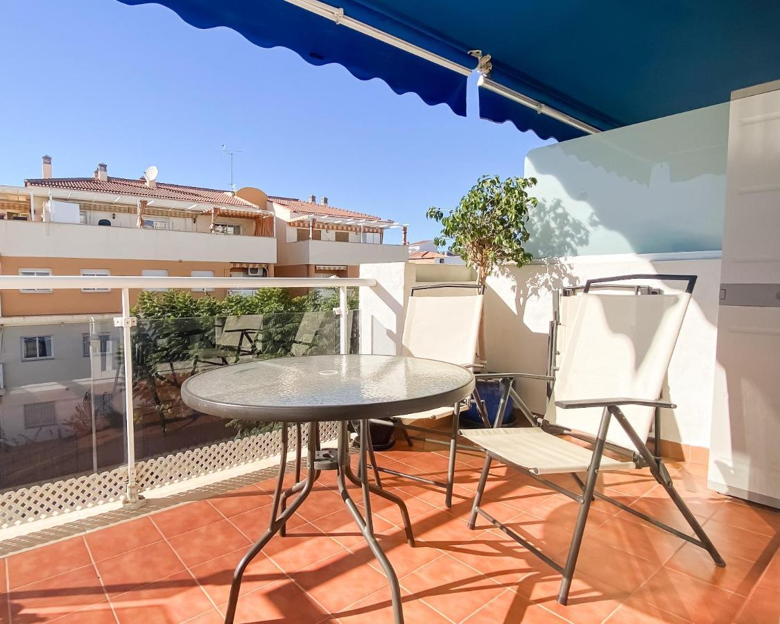 Escapada Familiar En Torrox Costa A 100M De La Playa, Vistas Al Mar Y Parking Gratis Apartment Ngoại thất bức ảnh
